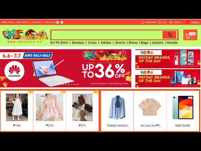 SwiftShip E-Commerce: A Preview of the Business. Paano Maging Seller at Affiliates