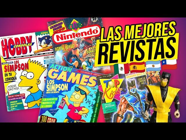 Historia de las REVISTAS de VIDEOJUEGOS