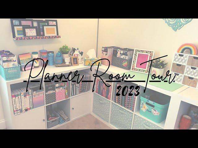 Planner/Craft Room Tour | Organizational Inspiration