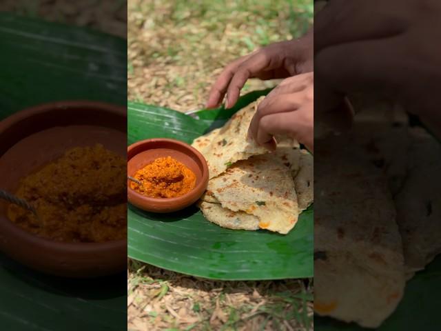 Egg and Veggie Infused Roti Delight With Katta Sambol 