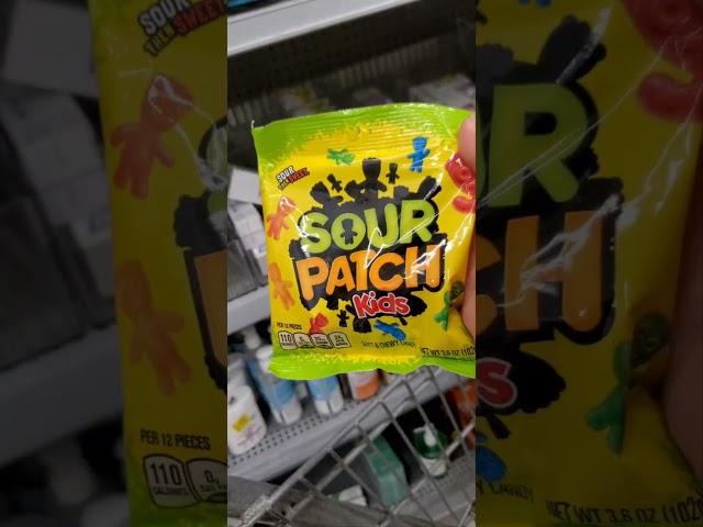 Sour Patch Kids Candy #amazing #candy  #satisfying #shorts #yearofyou #asmrcandy