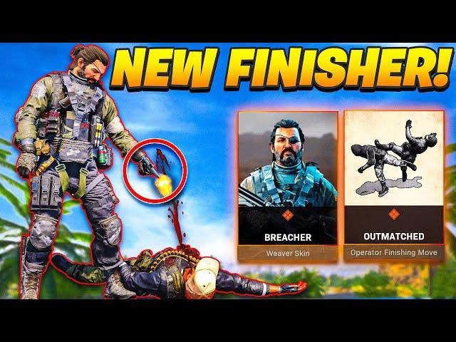 NEW OUTMATCHED FINISHING MOVE in BLACK OPS COLD WAR (ETERNAL STRIKE REACTIVE BUNDLE WARZONE)