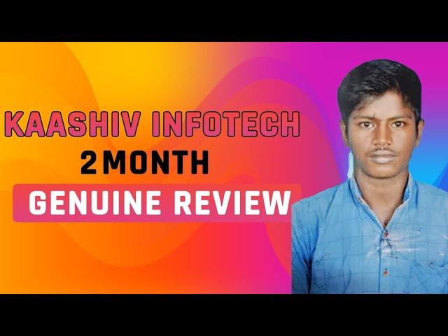 kaashiv infotech course – reviews – Creating Solutions: How Sivabalan  Became Top in Dotnet