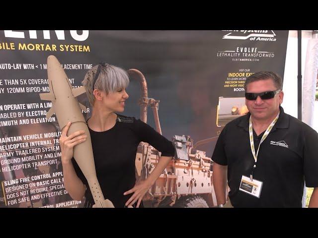 Elbit Systems 'Iron Sting' Guided Mortar at MANWARCON 2022