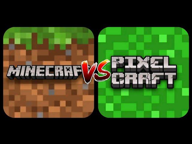 Minecraft VS Pixel Craft 2