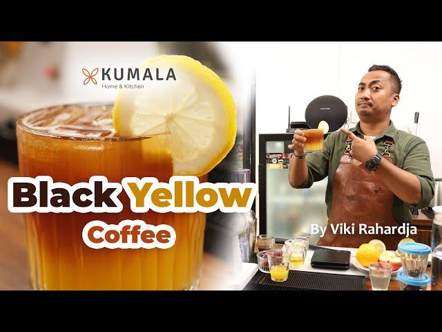 Black Yellow Coffee Ala Viki Rahardja | Belajar Barista Daring