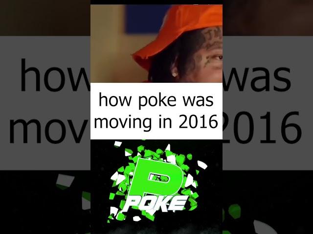 HOW POKE WAS MOVING IN 2016 #roblox #phantomforces #funny #shorts