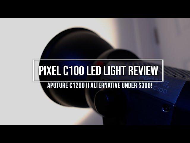 Pixel C100 LED Light Review: The BEST Aputure C120d II Alternative Under $300