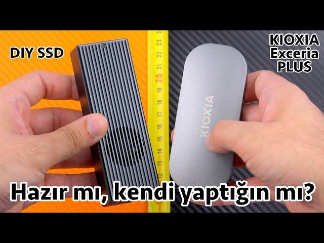 DIY mı hazır SSD mi? "Kioxia Exceria Plus taşınabilir SSD"