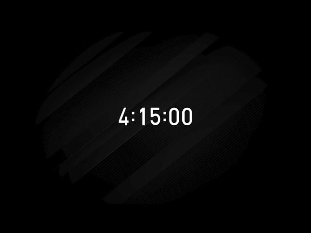 4 Hour 15 Minute Timer - Countdown Timer