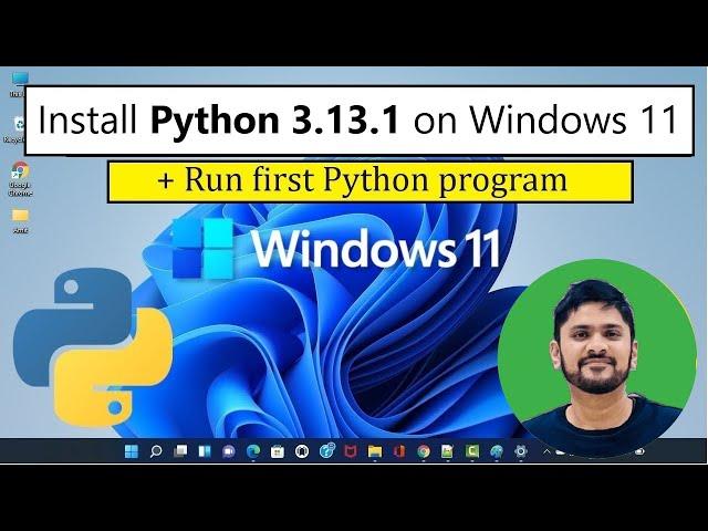 How to install Python 3.13.1 on Windows 11