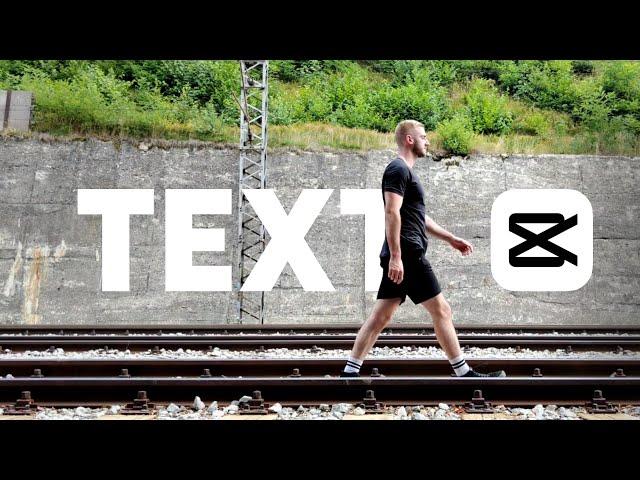 Text Reveal Effect CapCut Tutorial