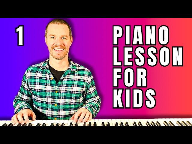 Piano Lessons for Kids: START HERE - Easy & Fun Tutorial for Beginners #piano #kids