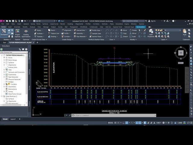 Create a New Cross Section in Civil 3D