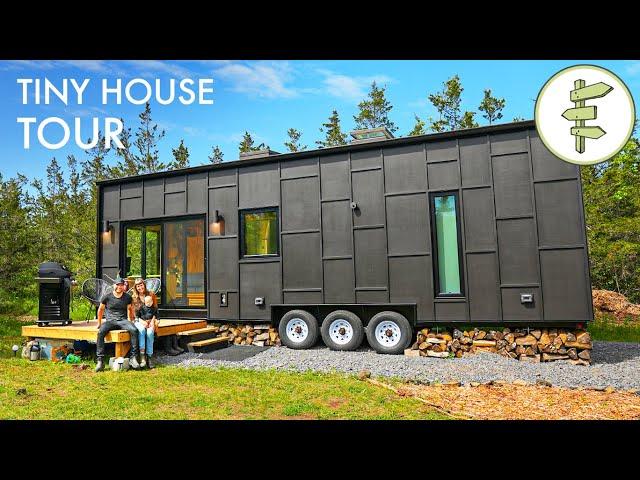 Fine Crafted Off-Grid Tiny House Packed with Clever Custom Features! Full Tour