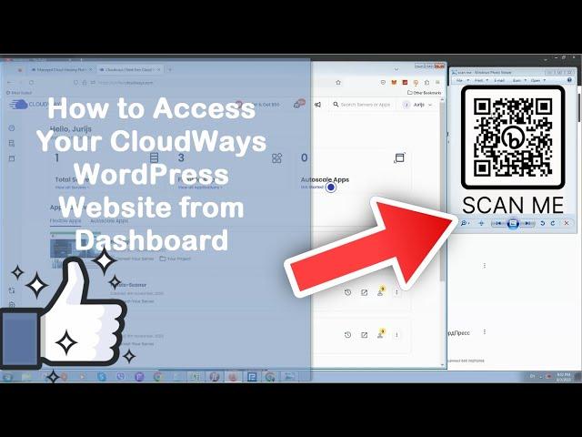 Cloudways Tutorial How to Access Your WordPress Website from the Dashboard