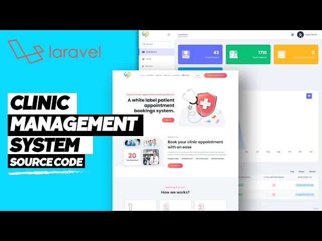 Clinic / Hospital Management System Doctor Patient Management System PHP Laravel Source Code