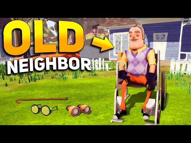 The Neighbor IS OLD NOW!!! | Hello Neighbor Gameplay (Mods)