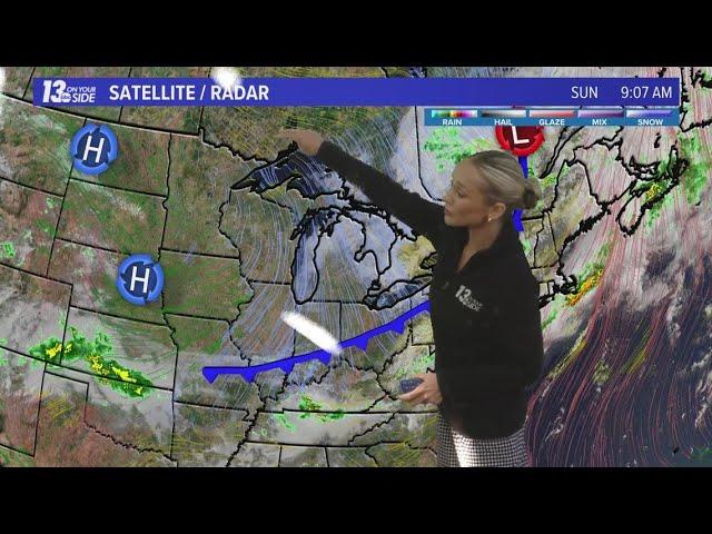 13 ON YOUR SIDE Forecast: Cooler, More Comfortable