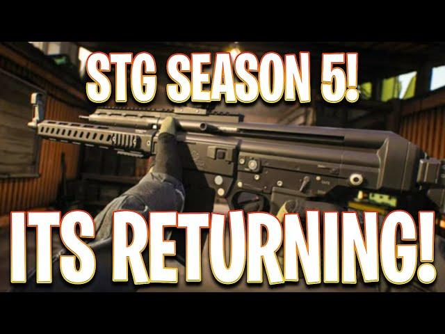 new WARZONE 3 SEASON 5 HAS the STG COMING BACK!