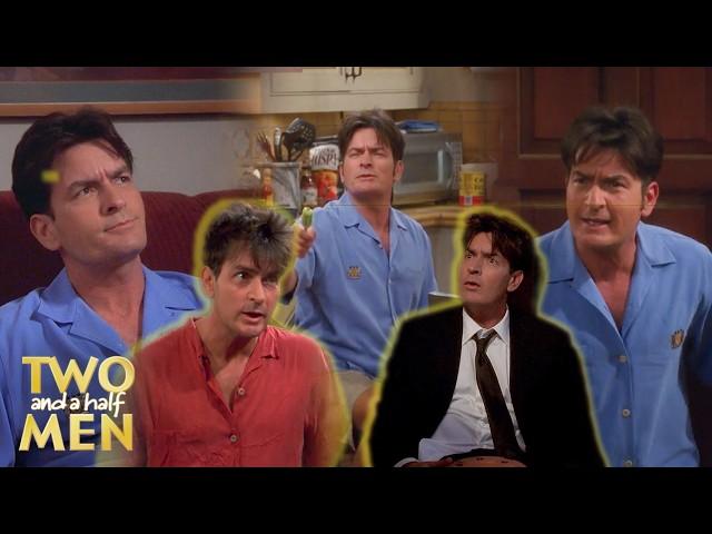 Supercut: Charlie is Larger than Life | Two and a Half Men