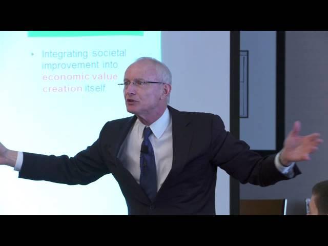 Highlights of Michael Porter's Shared Value Summit Keynote