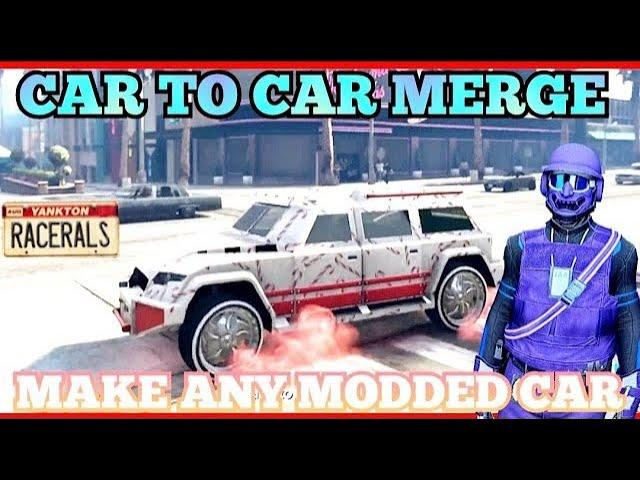 NEW CAR TO CAR MERGE GLITCH HIDDEN LIVERY MERGE BENNYS F1S GTA 5 