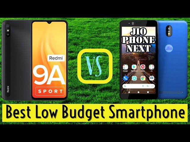 Redmi 9A Sport vs Jio Phone Next | Best Low Budget Smartphone | Mega Smartphone Comparison