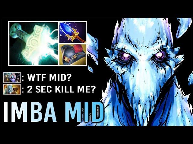 Electric Chilling Touch Max Speed + Max Range AA Mid vs Tinker PL Crazy Illusion Melt Build Dota 2