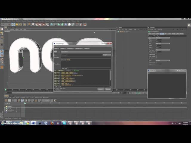 How to create your own script in Cinema 4D