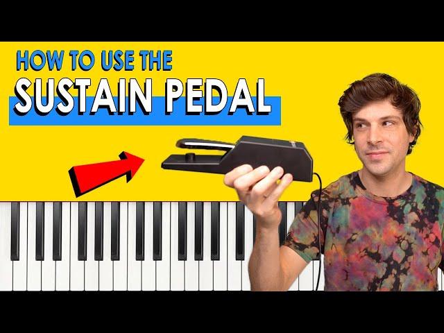 SOUND INSTANTLY BETTER ON PIANO - how to use the damper/sustain pedal