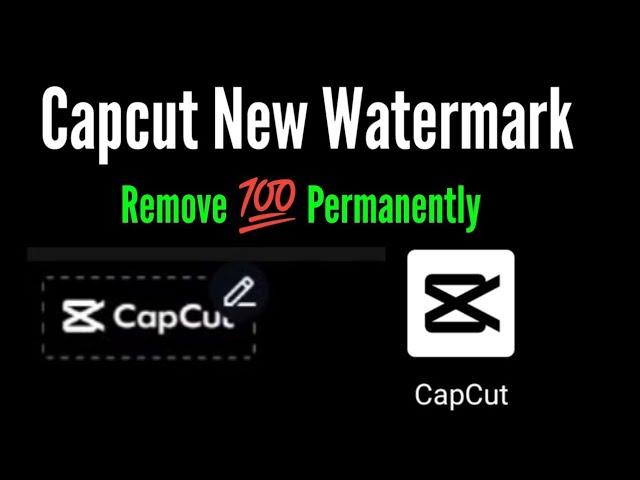 capcut new watermark how to remove / capcut watermark remover permanently