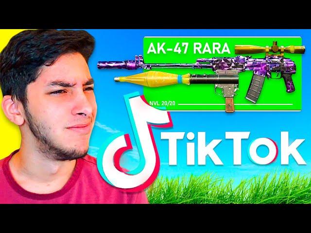 Volví a usar CLASES de TIKTOK en WARZONE 2