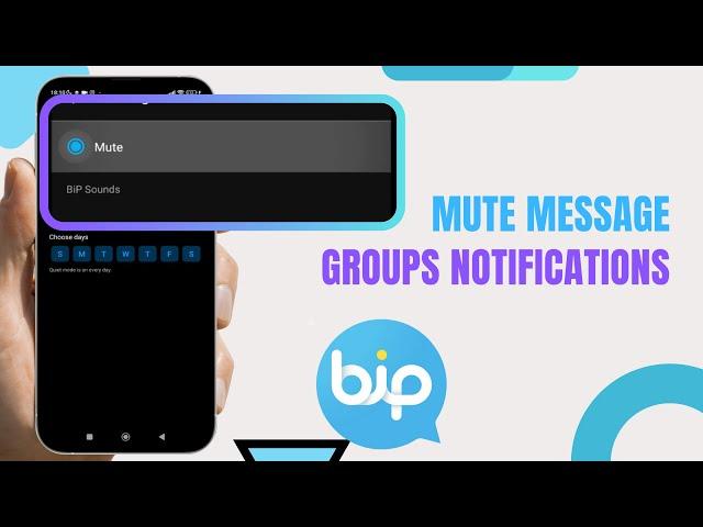 Mute Message Sound Of Groups Notifications On Bip. |Technologyglance