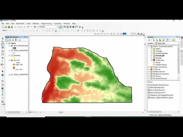 Getting boundary of raster image as polygon in ArcMap