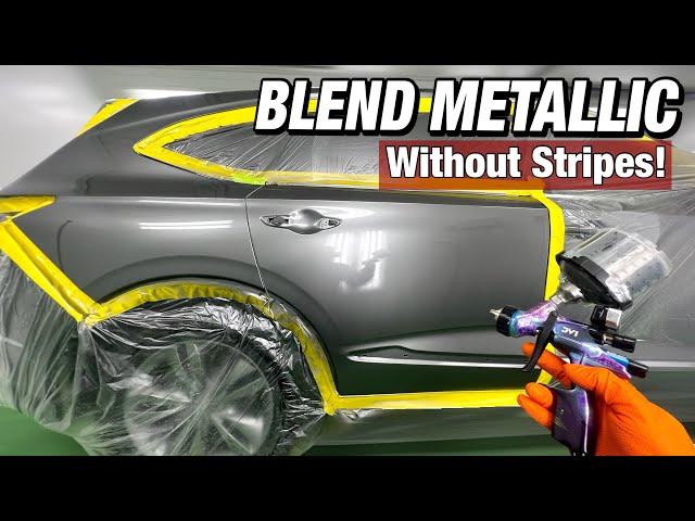 Car Painting: How To Blend and Paint Metallic Colors