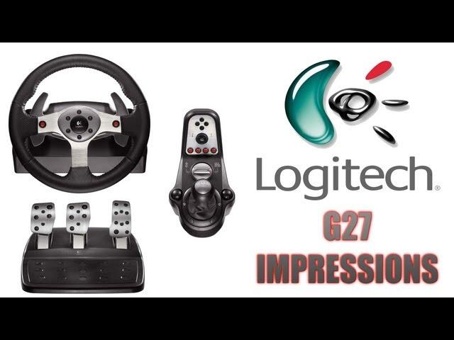 Logitech G27 Racing Wheel Unboxing & Impressions