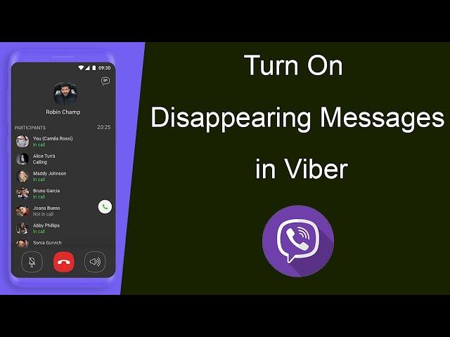 How to Turn On Disappearing Messages in Viber App?