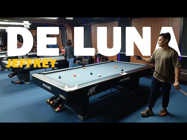 Jeffrey De Luna Practice for Bandung Open 2024 | Insane Shots !