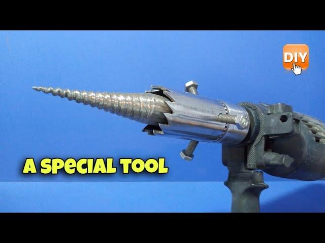 Equip the drill with a monster ■ DIY