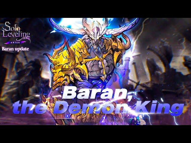 Solo Leveling Arise : Official Trailer For Baran, The Demon King Update