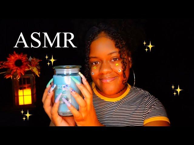 asmr - cozy candle shop ️(describing scents, tapping, crackles..+ more) 