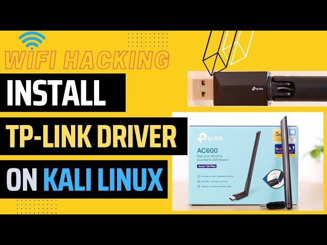 How to Install TP-Link AC600 Drivers on Kali Linux (Archer T2U Plus) | TP-Link ac600 monitor mode