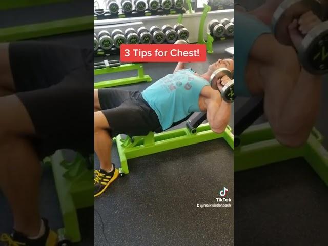 3 Must Do Tips For Chest! || 3 Chest Exercises You Need