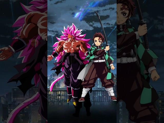 Who is strongest | Goku Black VS Demon Slayer Characters #short #dbs #demonslayer