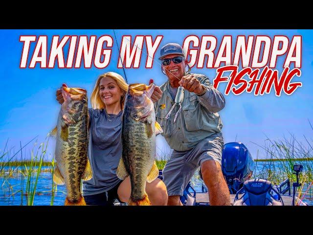 Taking My Grandpa Fishing on Lake Okeechobee - Roland Martin