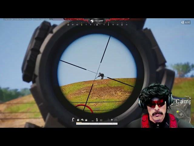 DR DISRESPECT PUBG WIN! Epic Fire