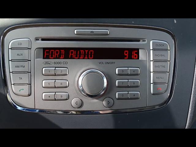 Ford radio unlock code v series fordcode.co.uk