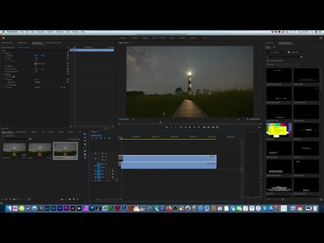 Lighthouse Time Lapse - Reduce Flickering - Free way vs software