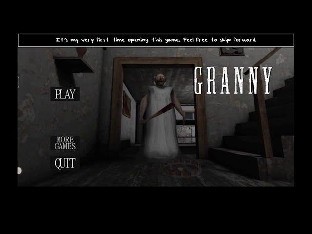 Playing Granny For The First Time (Less Than 3 Minutes)